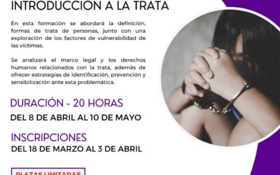 El Ayuntamiento de Montilla repite formación contra la trata de mujeres con fines sexuales