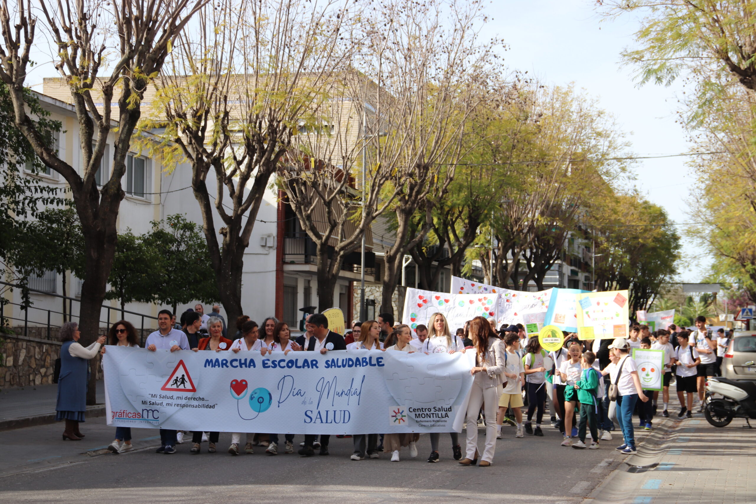 Marcha por el Día Mundial de laSalud 