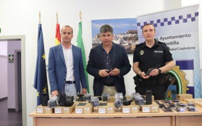 El Ayuntamiento de Montilla actualiza la red de comunicaciones de la Policía Local