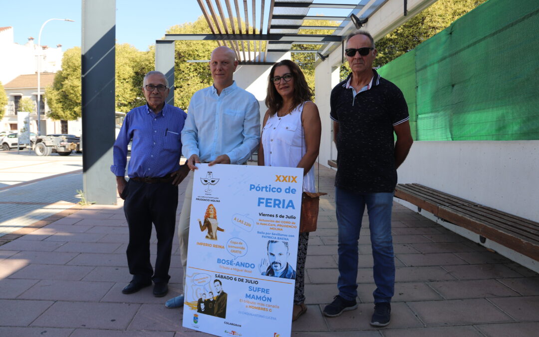 Montilla calienta motores para sus fiestas patronales con el Pórtico de Feria