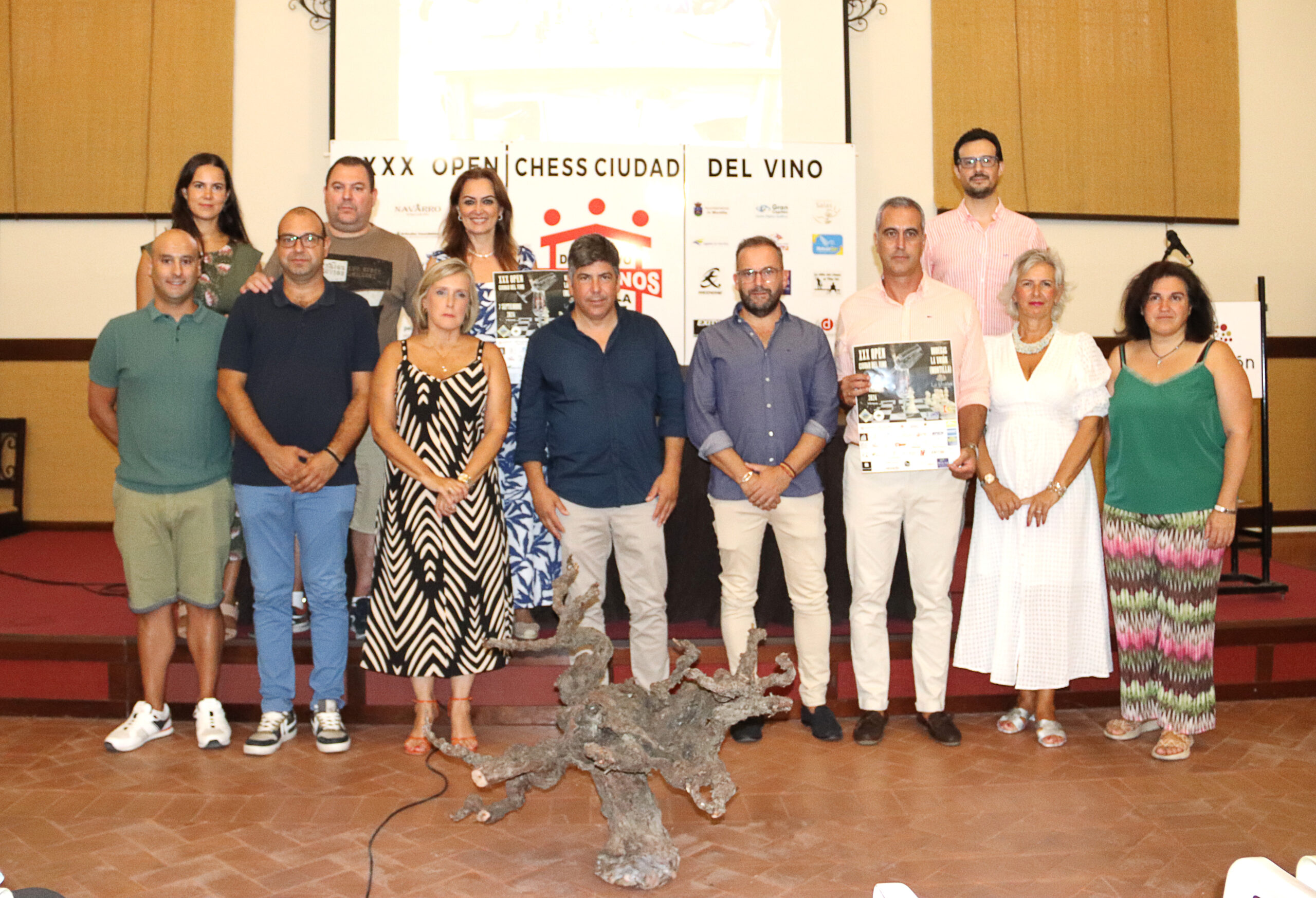 Presentación del Open de Ajedrez Ciudad del Vino 2024