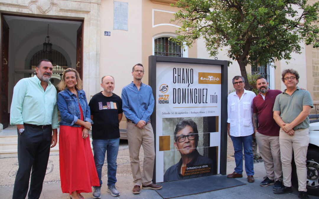 Chano Domínguez recibirá el premio Jazz Amontillado 2024 en el Montijazz Vendimia