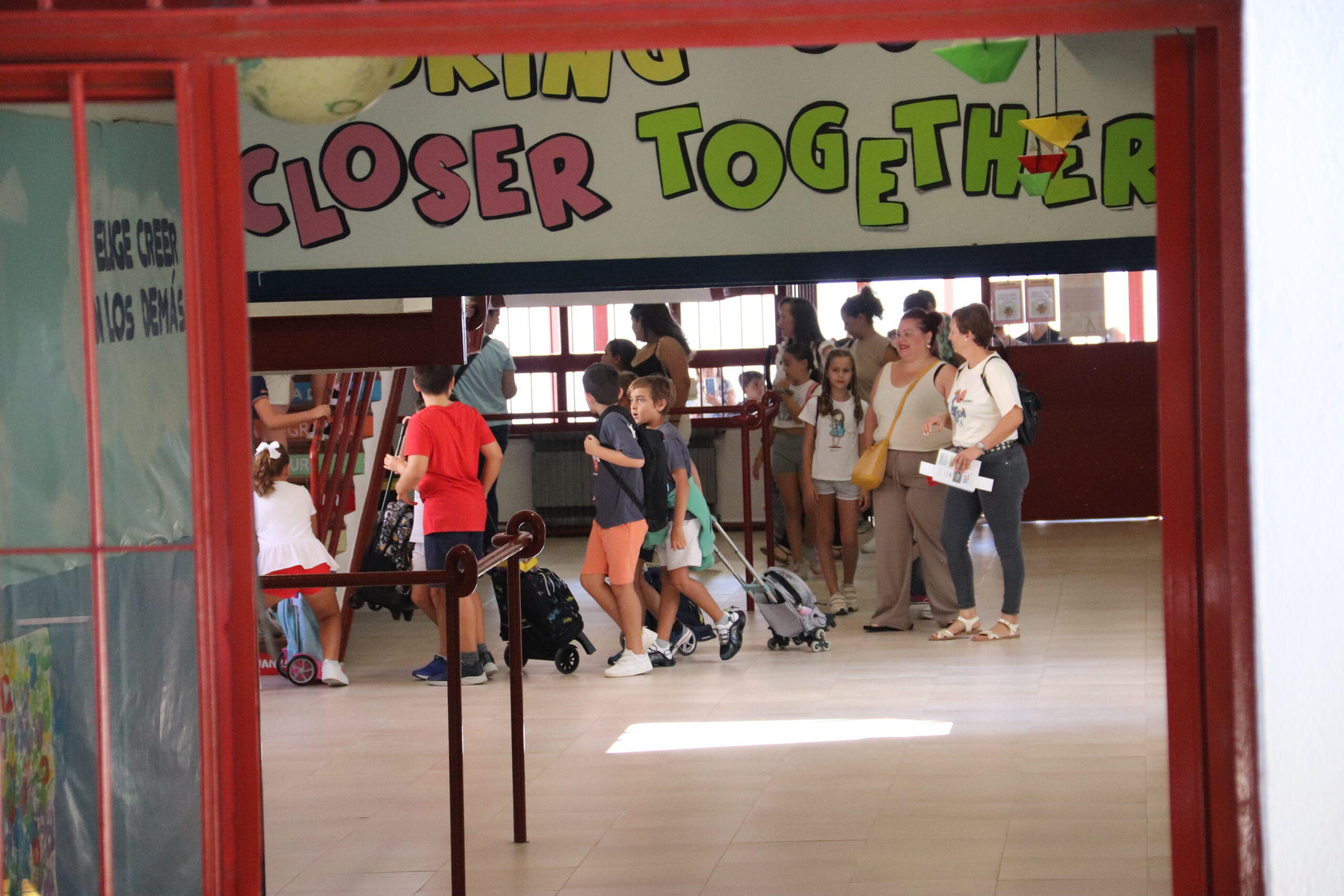 Visita al CEIP Gran Capitán por el inicio del curso escolar