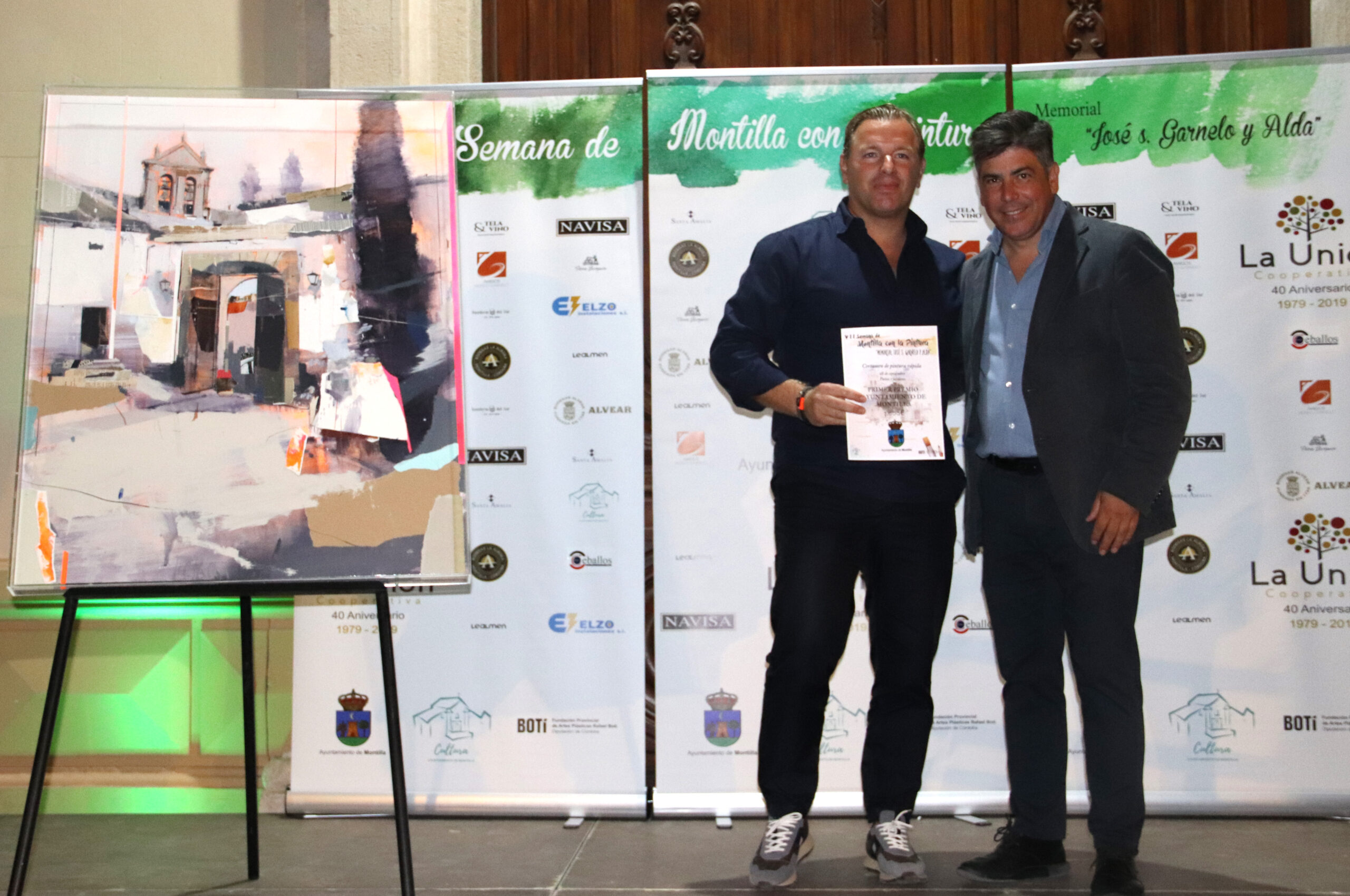 Primer premio del concurso 2024 de pintura rápida