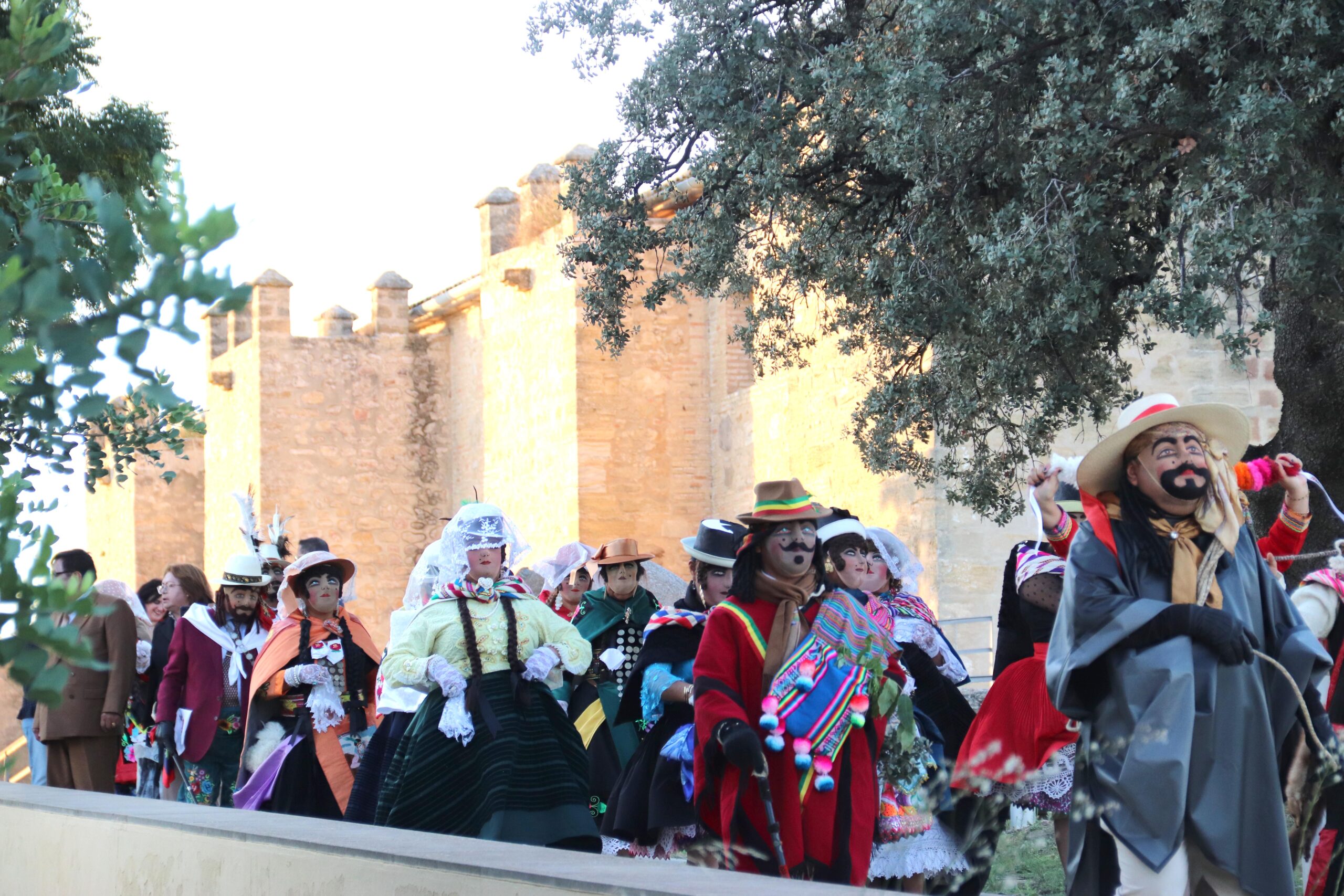 Tunantada de Jauja, en el Castillo de Montilla