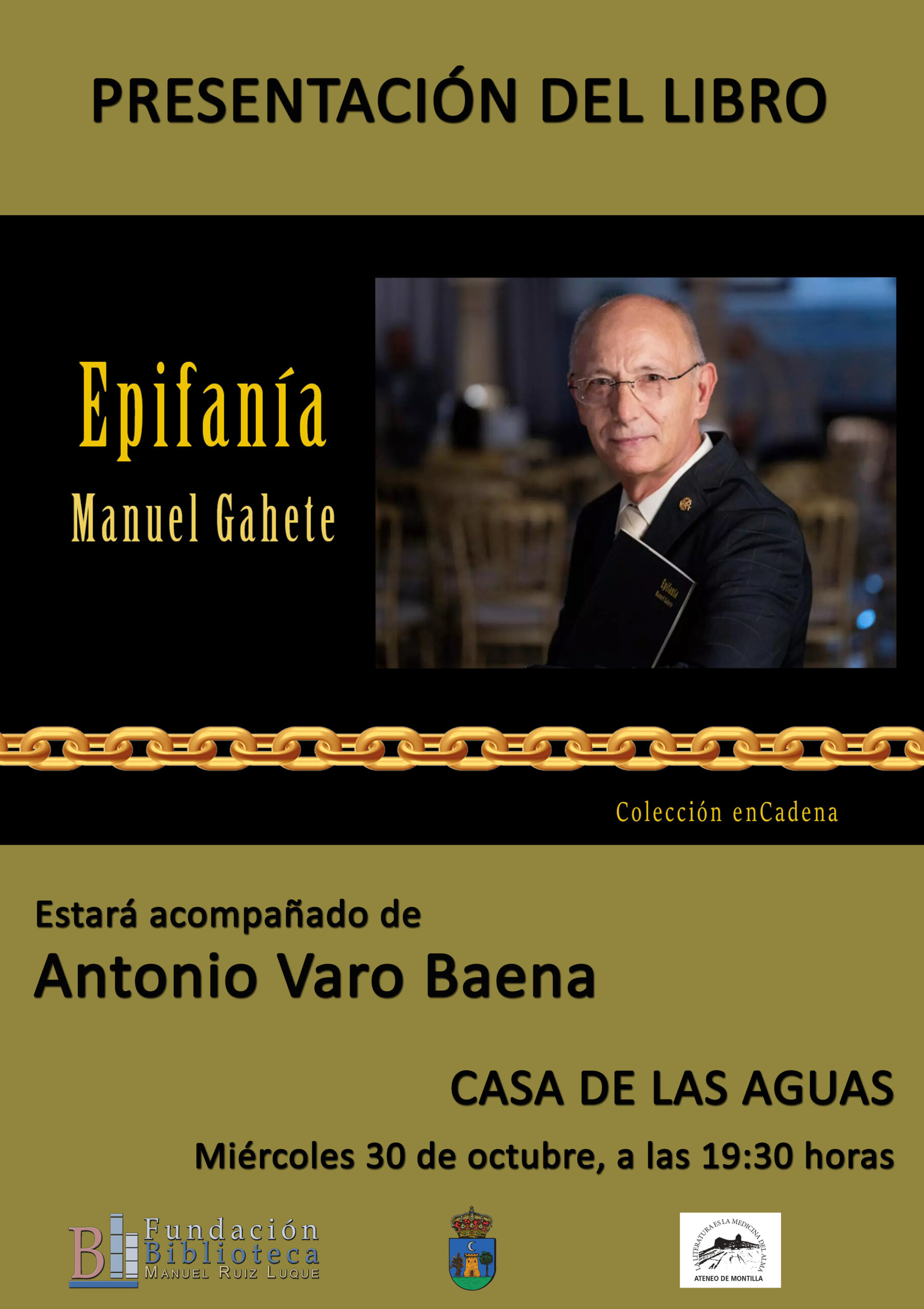 Presentación de Epifanía de Manuel Gahete