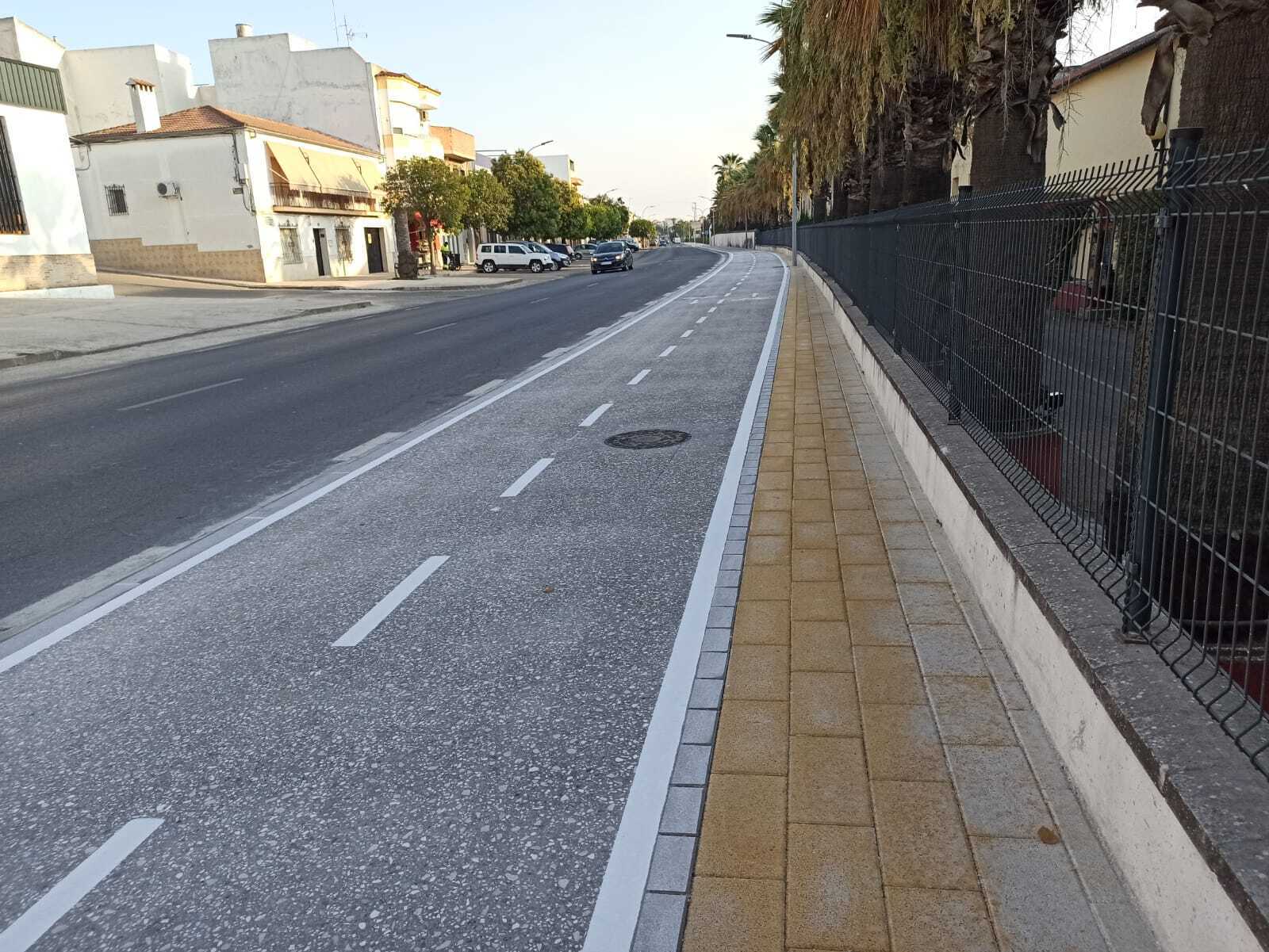 Fin obras del carril bici