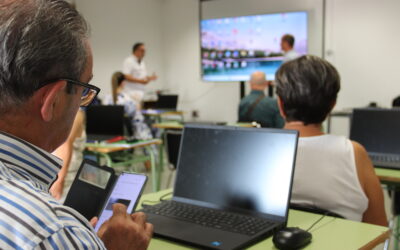 Finalizadas las acciones formativas asociadas a la nueva Aula de Capacitación Digital