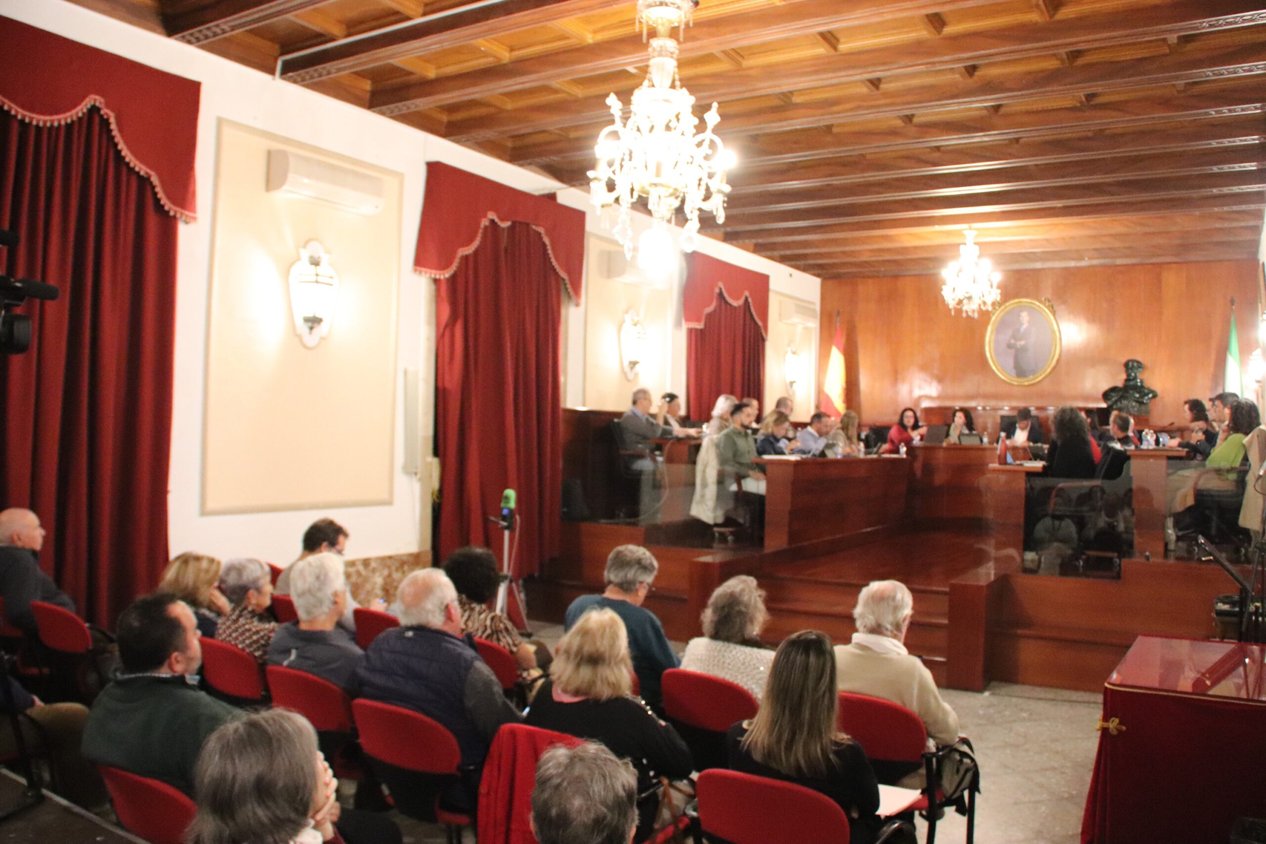 Pleno celebrado anoche en el Ayuntamiento de Montilla