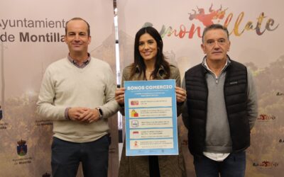 El Ayuntamiento de Montilla activa 18.000 euros en 2.400 bonos de descuento en el comercio local