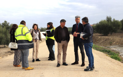 Finalizan las obras de mejora del camino de la Cañada del Mimbre de Montilla