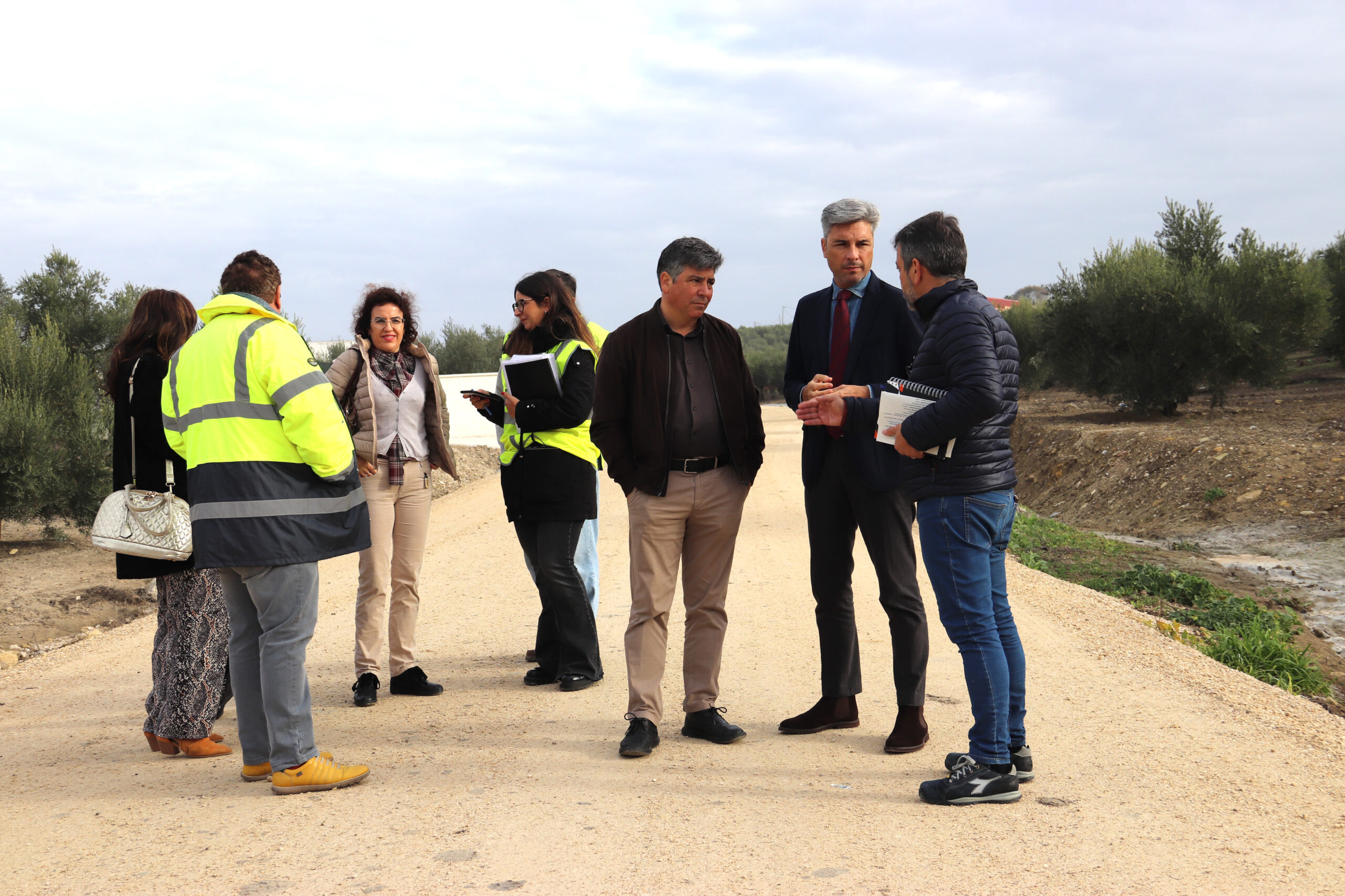 Visita al camino de la Cañada del Mimbre