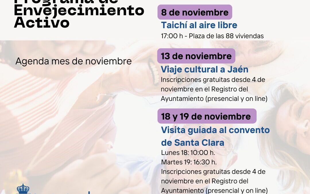 Programa de envejecimiento activo – Noviembre