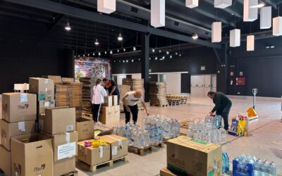 El Ayuntamiento de Montilla recoge 40 palés de material solidario para los damnificados de la DANA en Valencia