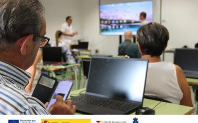 Finalizadas las acciones formativas asociadas a la nueva Aula de Capacitación Digital