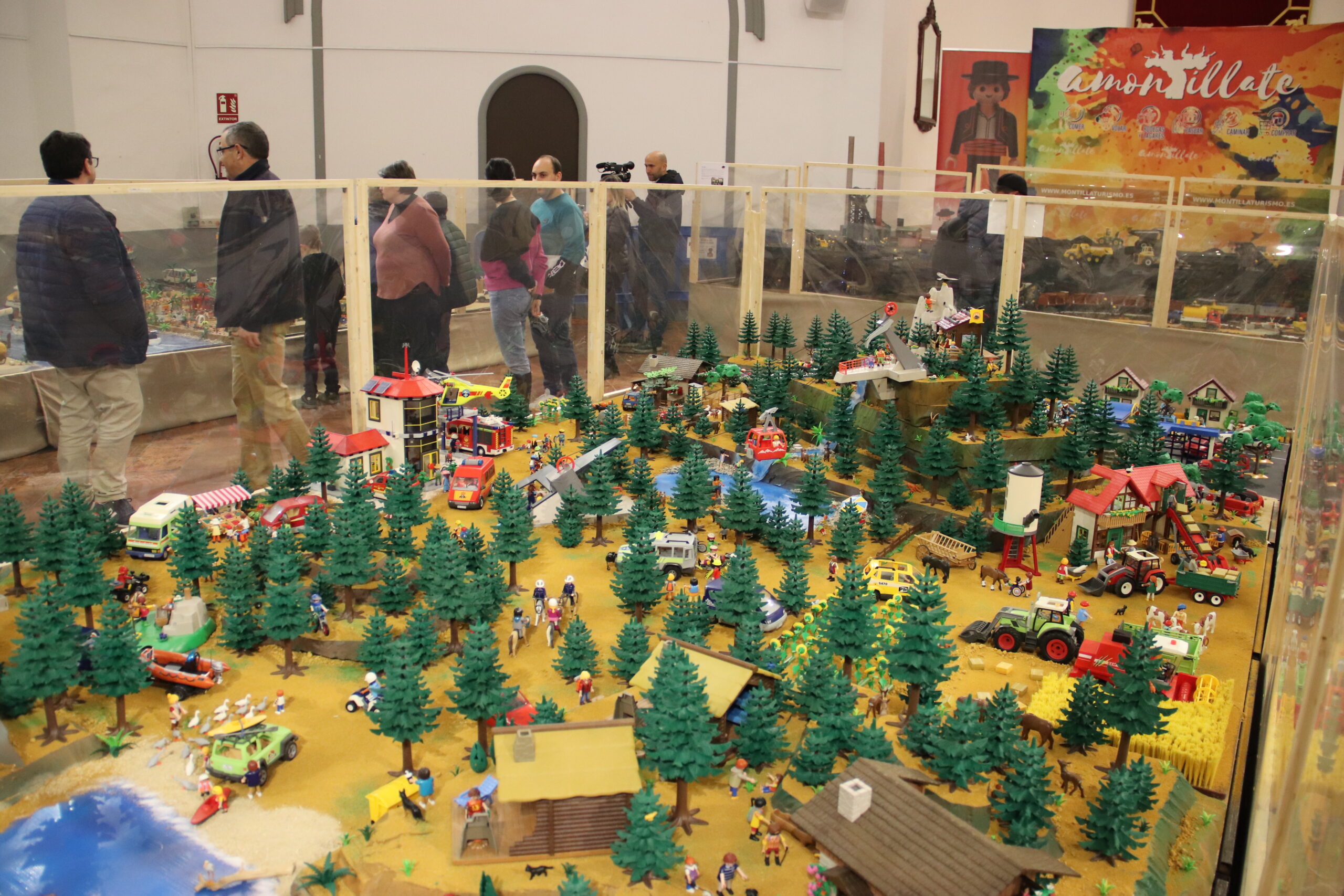 Gran exposición de Playmobil en Montilla