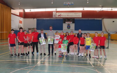 El mejor bádminton andaluz sub15 y sub19 se da cita en Montilla