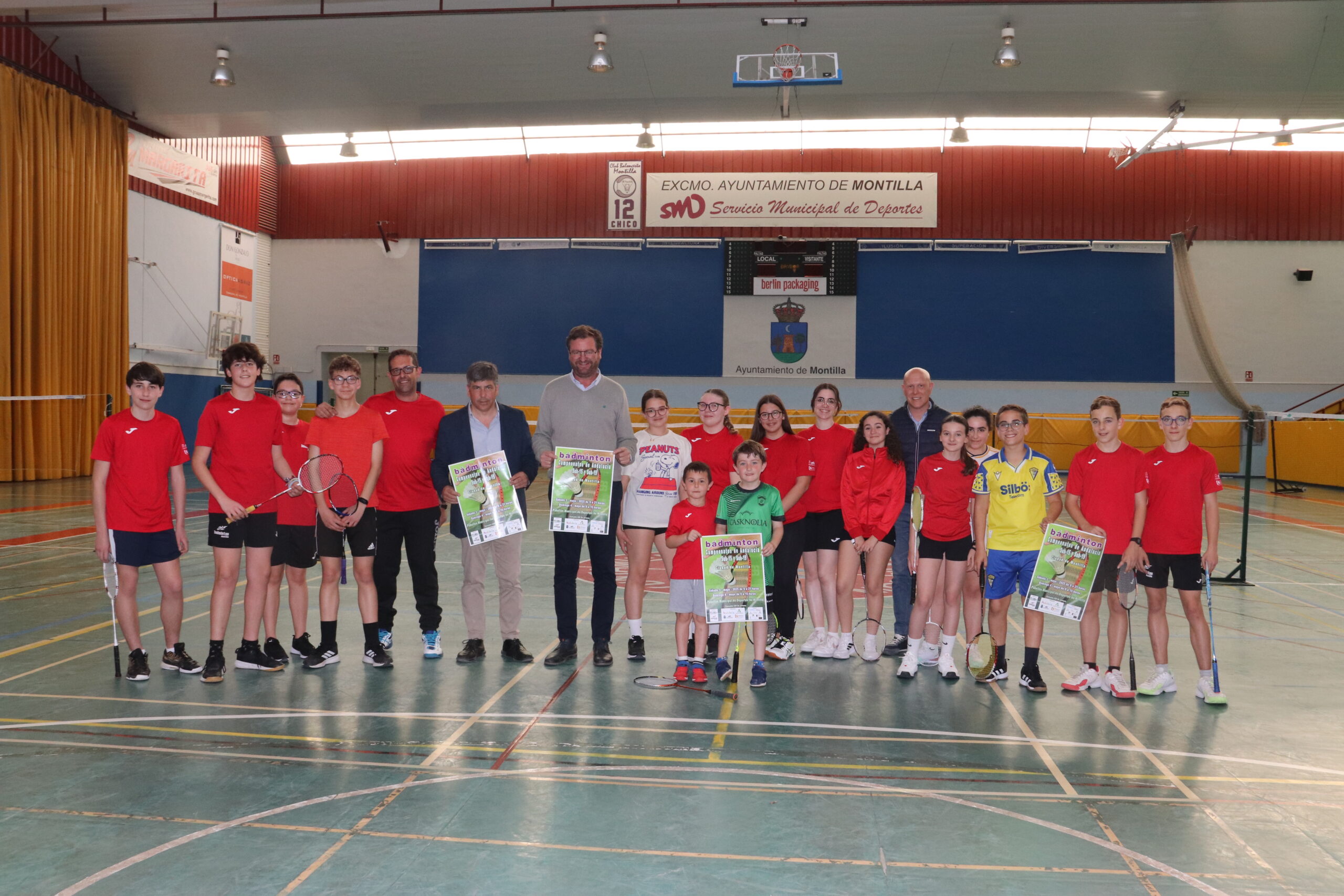 Presentación del Cto. Andaluz de bádminton sub15
